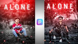 alone photo editing background png