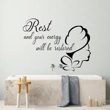 Wall Decals Spa Therapy Beauty Decal
