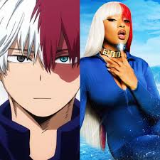 So i get my hair red and blonde, and the guys on twitter, half of them. Deedee A Abdullat On Twitter Megan Thee Stallion And Todoroki Did It Better