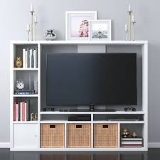 lappland tv storage unit black brown