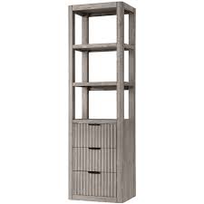 22in grey storage cabinet with 3