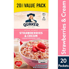 quaker instant oatmeal strawberry