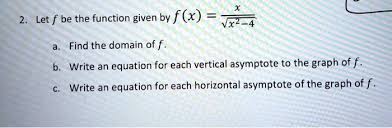 Vertical Asymptote To The Graph