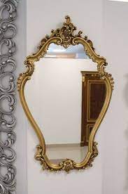 Ornate Antique Gold Wall Mirror Wall