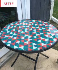 patio table makeover