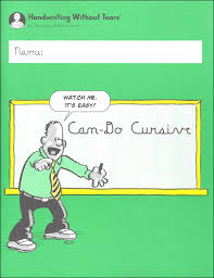 Can Do Cursive Student Workbook 2018 Edition Handwriting