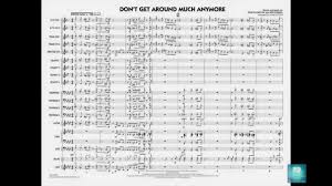 Dont Get Around Much Anymore Arranged By Mark Taylor