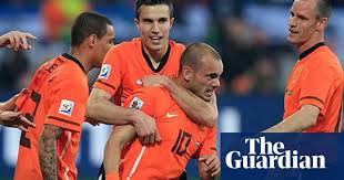It took place in south africa from 11 june to 11 july 2010. World Cup 2010 Holland Knock Out Brazil With Spirited Comeback World Cup 2010 The Guardian