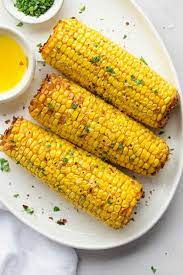 Air Fryer Corn On The Cob With Butter gambar png