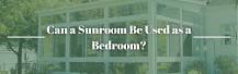 How do you turn a sunroom into a bedroom?