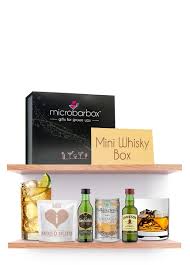 clic whisky gift set microbarbox