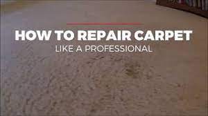 repair carpet how to patch carpet