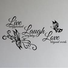 Live Love Laugh Family Wall Decal