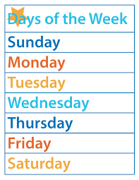 Kicking off a regular workout rout. Days Of The Week Free Printable The B Keeps Us Honest