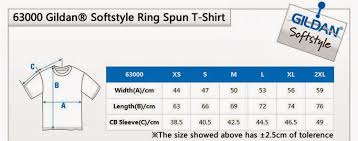 Specific Gildan Softstyle T Shirt Size Chart Shirt 64000