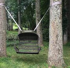 Has to be fun fun fun!! Tree Swing Hanging Kit Between 2 Trees Wood Tree Swings