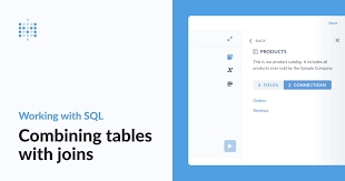combining tables with joins