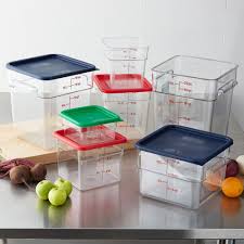 polycarbonate food storage container