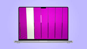 what causes macbook pink screen