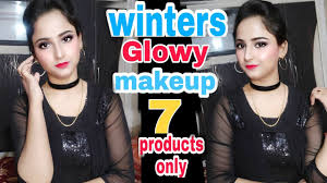 winters glowy makeup tutorial winter