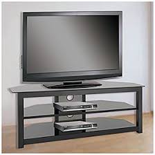 Luckily, if you do have a lot of movies or games in your collection, there are still many tv stands however, if you have a larger tv, you'll naturally need a bigger tv stand to accommodate it. 57 Black Glass Tv Stand Black Glass Tv Stand Glass Tv Stand Tv Stand