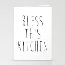 bless this kitchen sign printable