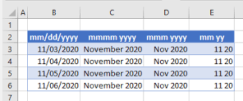 convert date to month year in excel