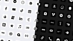 Black and white app icons ios 14 netflix / 170 awesome aesthetic app icons fur ios 14 digideutsche : 20 Aesthetic Ios 14 App Icons Icon Packs For Your Iphone Gridfiti