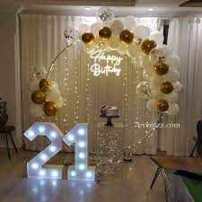 home decoration ideas for birthday in