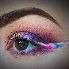 unicorn eyeliner is the latest colorful