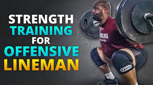 strength training for offensive lineman