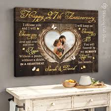 27th wedding anniversary gift