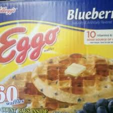 eggo blueberry waffles and nutrition facts