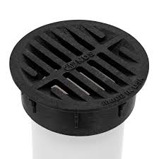 4 In Plastic Round Drainage Grate In