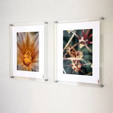 Wall Mount Acrylic Picture Photo Frame