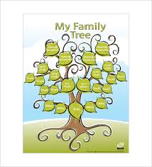 Kids Family Tree Template 10 Free Sample Example Format