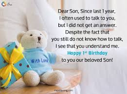 Baby boy first birthday quotes for son. Magma Arkana Baby Boy First Birthday Quotes For Son Awesome 1st Birthday Wishes For Baby Boy Ira Parenting