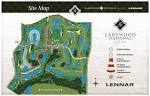 Lakewood National Golf and Country Club site map