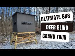 Custom 6x8 Deer Blind Grand Tour