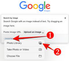 google image search on iphone or ipad