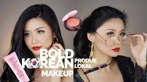 moko moko korean bold makeup look ala