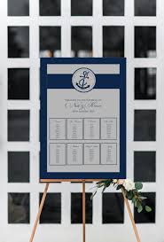 Nautica Wedding Table Plan Seating Chart On The Day Stationery