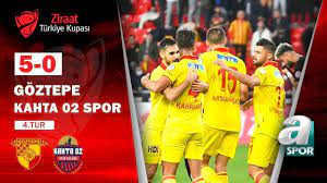 Göztepe 5 - 0 Kahta 02 Spor MAÇ ÖZETİ (Ziraat Türkiye Kupası 4. Maçı)  02.12.2021 - YouTube