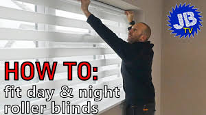 how to fit day and night roller blinds