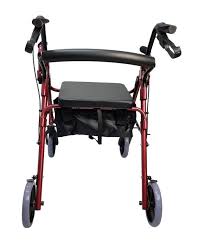 compact aluminium walking frame with