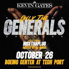 kevin gates only the generals tour