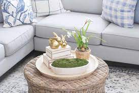 spring coffee table decor ideas that