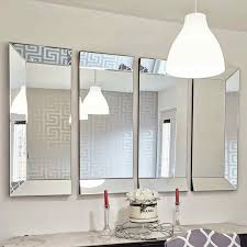 Venetian 4 Piece Panel Mirror Home