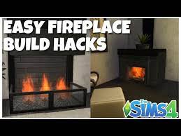 The Sims 4 5 Easy Fireplace Build
