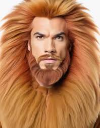 cowardly lion costume face swap